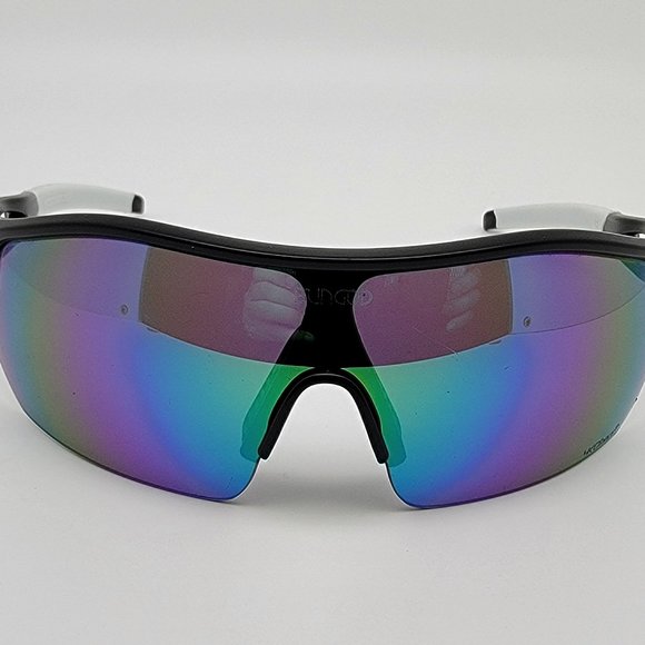 *SOLD* SunGod Pacebreakers Matte Black Frame Polarized Green Lens Sunglasses - Picture 2 of 14